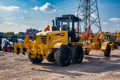 Грейдер XG3220F (Бульдозерный отвал, пятизубый задний рыхлитель) HV Market