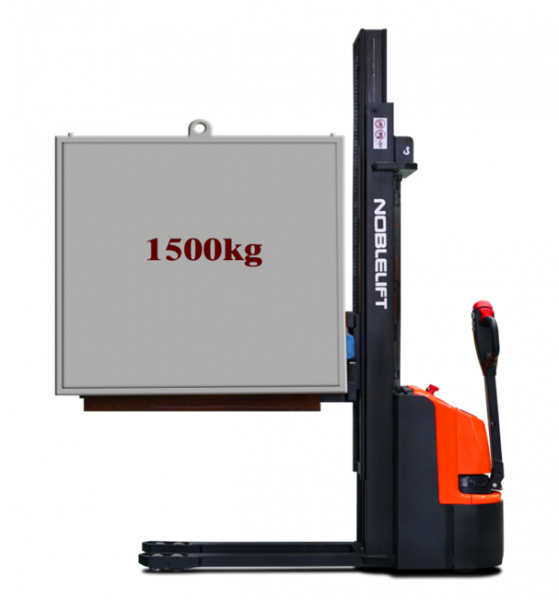 Самоходный штабелер ECL15B duplex mast (В-3200мм) HV Market