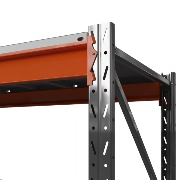 Стеллаж металлический ОПТИМА, 2500х1250х785 мм. Полки: 4 шт. метал. HV Market