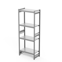 Стеллаж грузовой СГ Ультра (2500х1200х500) 4 яруса, цинк HV Market