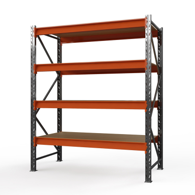 Стеллаж металлический ОПТИМА, 2500х1250х785 мм. Полки: 4 шт. фанера