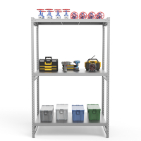 Стеллаж грузовой СГ Ультра (2500х1200х1000) 3 яруса, цинк HV Market