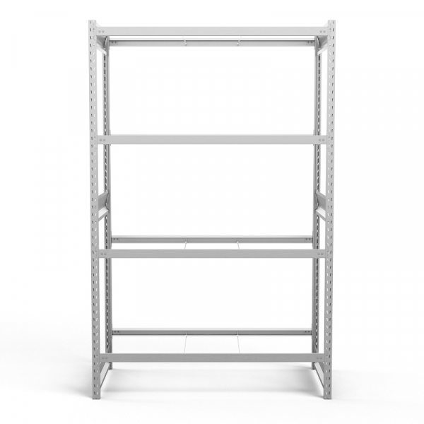 Стеллаж грузовой СГ Ультра (2500х1500х600) 4 яруса, без настила, для шин, дисков, колес HV Market