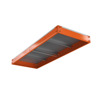 Ярус стеллажа Профи Т, металлический сплошной настил с усилением (1240х455 мм) HV Market