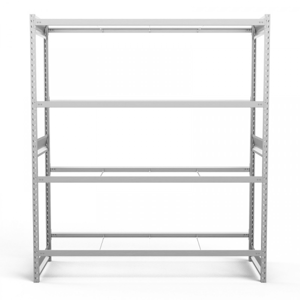 Стеллаж грузовой СГ Ультра (2500х1800х500) 4 яруса, без настила, для шин, дисков, колес HV Market