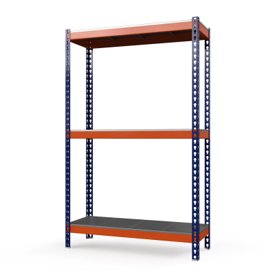 Стеллаж Профи Т (2000/1845/770), 3 яруса металл оц. HV Market