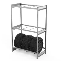 Стеллаж грузовой СГ Ультра (3000х1200х1000 мм) 5 ярусов, цинк HV Market