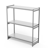 Стеллаж грузовой СГ Ультра (2500х1800х500) 3 яруса, цинк HV Market