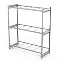 Стеллаж грузовой СГ Ультра (2500х1800х1000) 3 яруса, без настила, для шин, дисков, колес HV Market