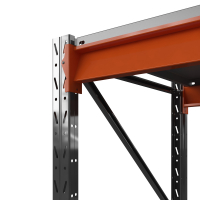 Стеллаж металлический ОПТИМА, 4000х1250х785 мм. Полки: 6 шт. метал. HV Market