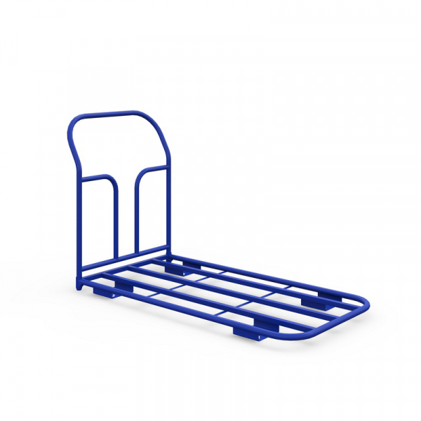 Тележка платформенная каркасная ТК 4 (600х1200) г/п 500 кг.200 чугун/полиуретан HV Market