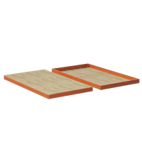 Ярус стеллажа Профи Т, фанерный настил с усилением (1845х770 мм) HV Market