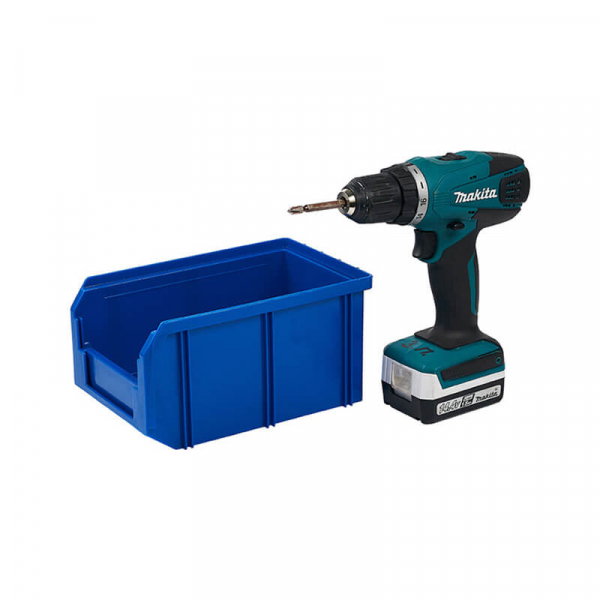 V-2 Пластиковый ящик синий, (234х149х120) 3,8 литра HV Market