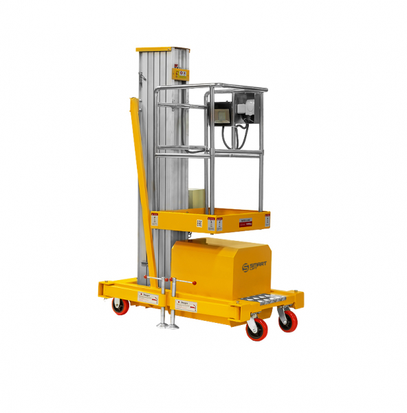 Подъемник мачтовый несамоходный GTWY 6-100 (AC&DC; 125 кг; 6 м) SMARTLIFT