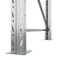 Стеллаж металлический паллетный 4500х2700х1100 мм. Ярусы: пол+3 HV Market