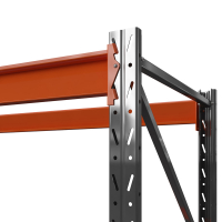 Стеллаж металлический ОПТИМА, 2000х1530х785 мм. Полки: 2 шт. без настила HV Market