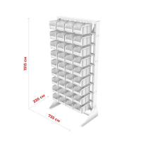 Стойка 735х1500 односторонняя А1-00-09-00  (синий) HV Market