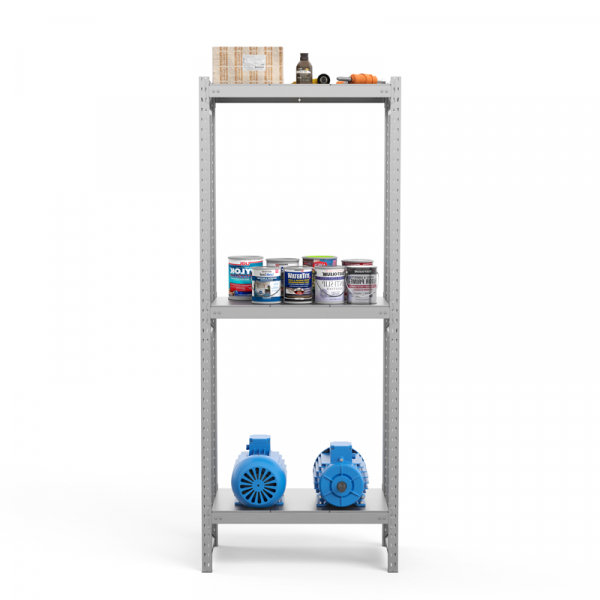 Стеллаж грузовой СГ Ультра (2000х1200х500) 3 яруса, цинк HV Market