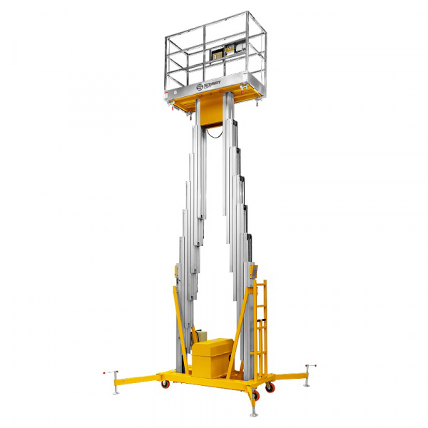 Подъемник мачтовый несамоходный GTWY 10-200S (T) (AC&DC; 200 кг; 10 м) SMARTLIFT