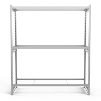 Стеллаж грузовой СГ Ультра (2500х1800х600) 3 яруса, без настила, для шин, дисков, колес HV Market