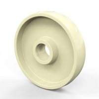 Колесо для гидравлической тележки, 200x50 мм, нейлон HV Market