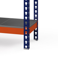 Стеллаж Т-130/1 (2500х1240х500) M/4/У HV Market