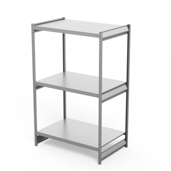 Стеллаж грузовой СГ Ультра (2500х1500х500) 3 яруса, цинк HV Market