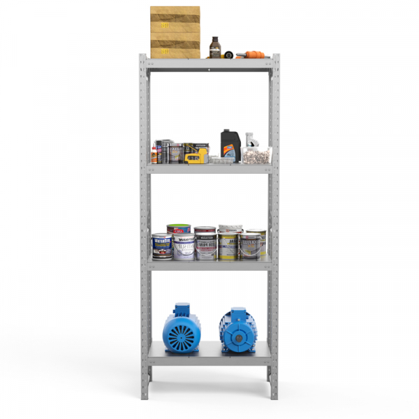 Стеллаж грузовой СГ Ультра (2000х1200х500) 4 яруса, цинк HV Market