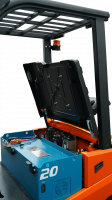 Электрический вилочный погрузчик FE4P16QC Duplex mast (Литий 412Ач, В-3600мм) HV Market