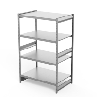 Стеллаж грузовой СГ Ультра (2000х1500х500) 4 яруса, цинк HV Market