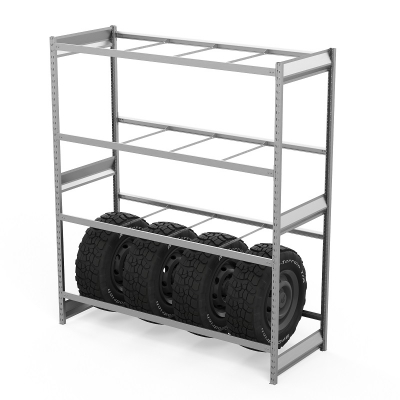 Стеллаж грузовой СГ Ультра (2500х2100х800) 4 яруса, без настила, для шин, дисков, колес HV Market