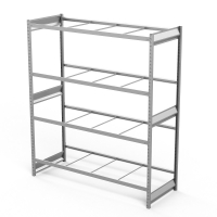 Стеллаж грузовой СГ Ультра (2500х2100х800) 4 яруса, без настила, для шин, дисков, колес HV Market