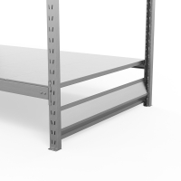 Стеллаж грузовой СГ Ультра (2500х1200х800) 5 ярусов, цинк HV Market