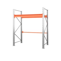 Стеллаж металлический паллетный 2000х1800х1100 мм (85.1.5). Ярусы: пол+1 HV Market