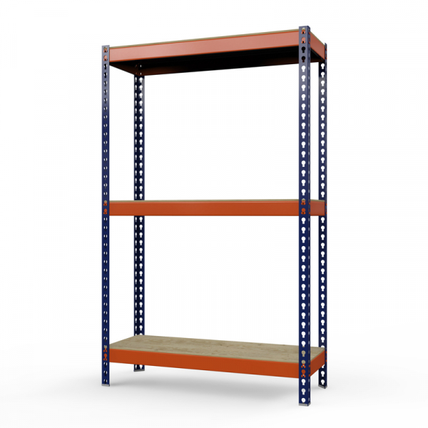 Стеллаж Профи Т (2000/1540/500), 3 яруса фанера