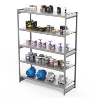 Стеллаж грузовой СГ Ультра (2500х2100х500) 5 ярусов, цинк HV Market