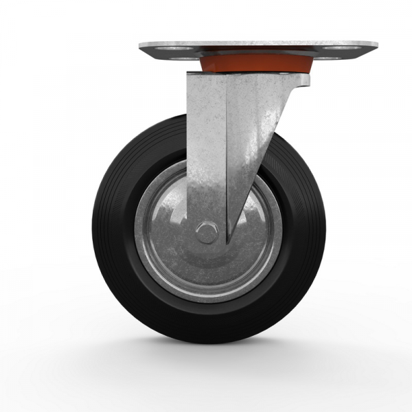 SC200 колесо пром.поворотное (11200, д-200) ч.р.