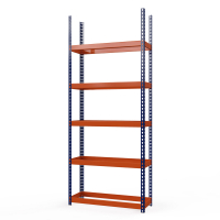 Стеллаж металлический Профи-Т для шин 3000x1540x500 мм. Ярусы:   5 шт. (Т-130-3,0) HV Market