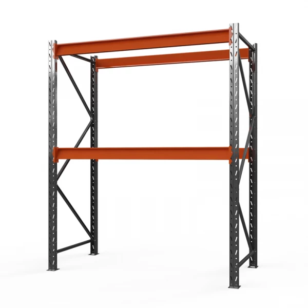 Стеллаж металлический ОПТИМА, 2000х2500х600 мм. Полки: 2 шт. без настила HV Market