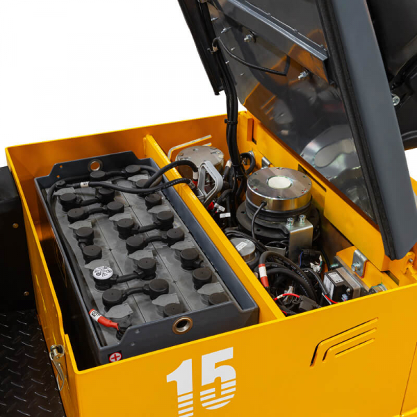 Электропогрузчик трёхопорный TKA15H (1500 кг, 2,7 м, 24В / 350Ач) SMARTLIFT