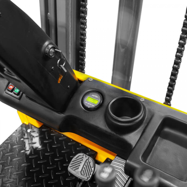 Электропогрузчик трёхопорный TKA15H (1500 кг, 2,7 м, 24В / 350Ач) SMARTLIFT