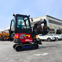 Мини-экскаватор QUADTRAC E22U PRO (2.2т, кабина, A/C, квикаплер, бур, 3 ковша, кондиционер, гидроприжим) HV Market