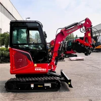 Мини-экскаватор QUADTRAC E28 PRO (2.8т, кабина, квикаплер, бур, 3 ковша) HV Market