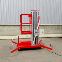 Телескопический одномачтовый подъемник ZX-1-080 OXLIFT 8 м 125 кг HV Market
