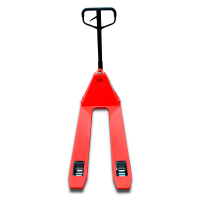 Ручная гидравлическая тележка низкопрофильная OXLIFT OX10-L35 35 мм 1000 кг HV Market