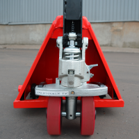 Ручная гидравлическая тележка низкопрофильная OXLIFT OX10-L35 35 мм 1000 кг HV Market