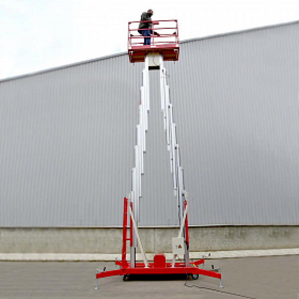 Телескопический двухмачтовый подъемник ZX-2-090 OXLIFT 9000 мм 200 кг HV Market