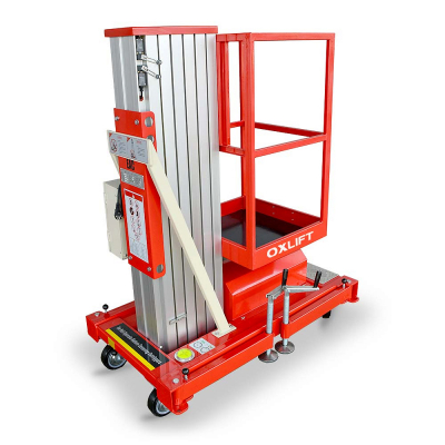 Телескопический одномачтовый подъемник ZX-1-060 OXLIFT 6 м 125 кг HV Market