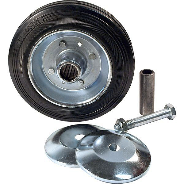 Колесо промышленное C 85 без кронштейна ⌀250