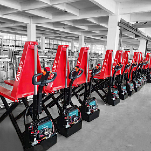 Самоходная тележка с ножничным подъемом TX10H 800 мм 1000 кг HV Market